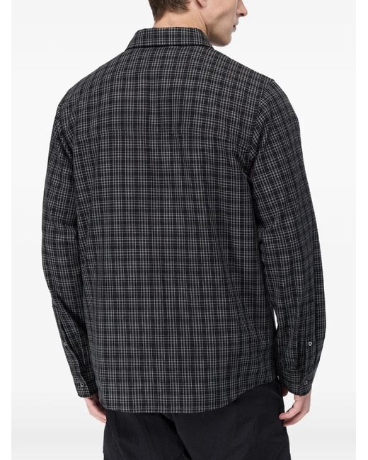 CIARAN Blue Cc1 Grid Check Shirt
