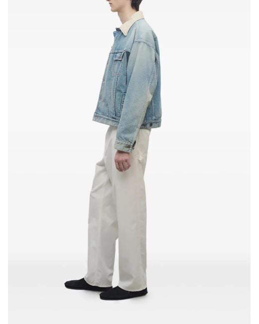 The Row White Sankuro Trousers for men