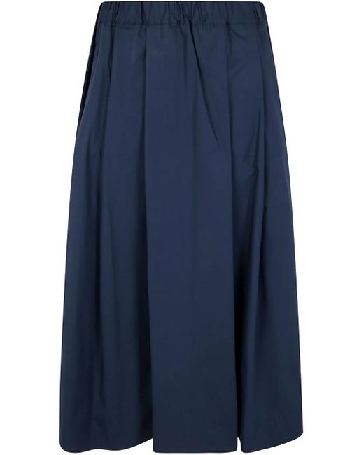 スカート ANTONELLI IGLESIAS_N9795_001 Skirts Midi skirt Antonelli Cotton Midi Skirt in Blue | Lyst Canada