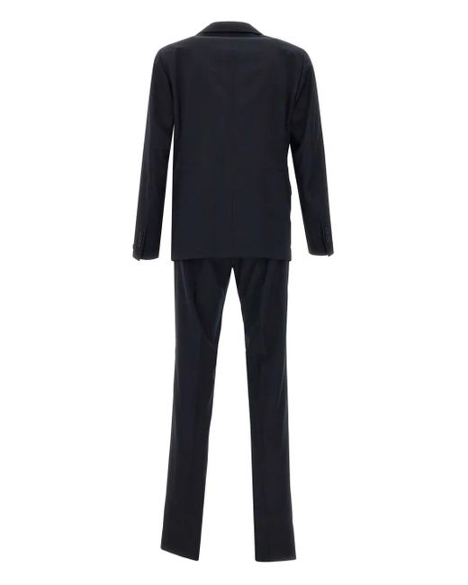 Tagliatore Blue Wool Suit for men