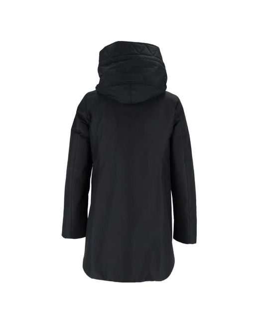 Fay Blue Toggle Hooded Coat