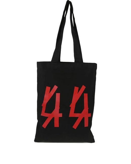 44 Label Group Red Concrete Tote Bag