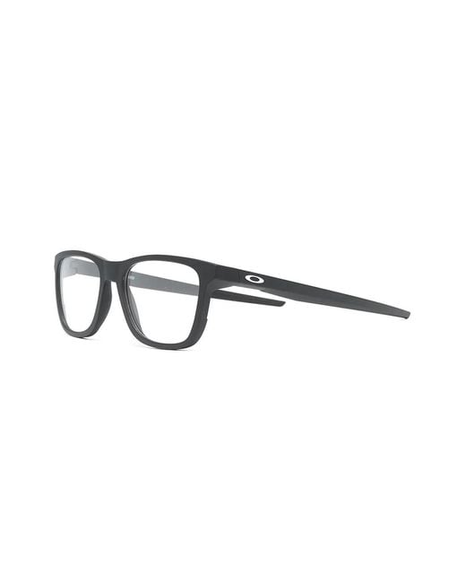 Oakley Brown Square Frame Glasses for men