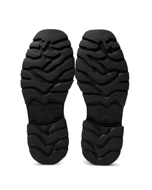 Hereu Brown T-Bar Tread Sole Loafers for men