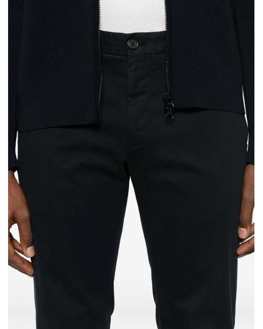 メンズ Incotex Elasticated-waist Trousers Blue
