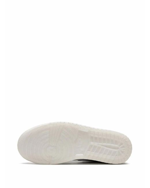 Nike Black Air Jordan 1 Mid Se Shoes In White, for men