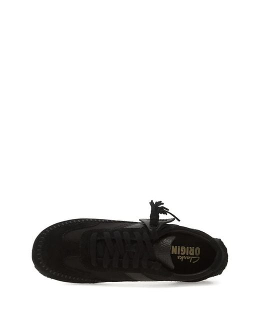 Clarks Black Tor Low Sneakers