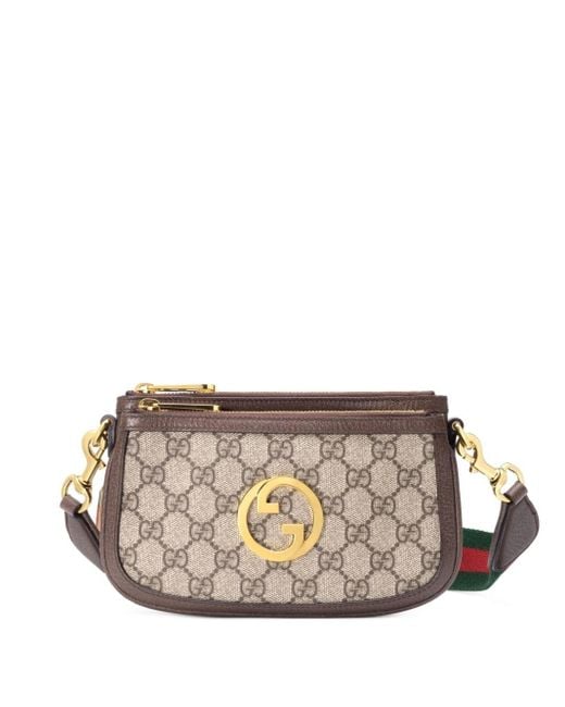 Gucci Gray Blondie Mini Bag for men