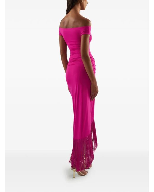 ‎Taller Marmo Pink Romy Off-Shoulder Swimsuit