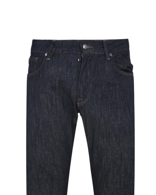 Pal Zileri Blue 5 Pocket Jeans for men