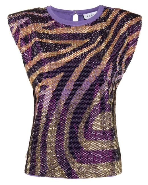 Philipp Plein ビジュートリム Tシャツ Multicolor