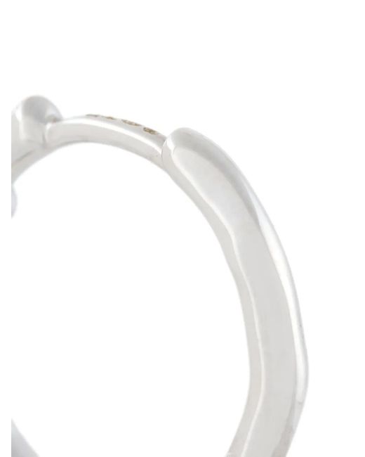 Shaun Leane Metallic 'cherry Branch' Diamond Hoop Earrings