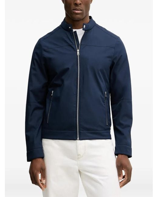 Michael Kors Blue Veste À Fermeture Zippée for men