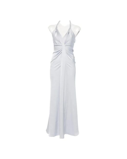 ELEH White Cotton Maxi Dress