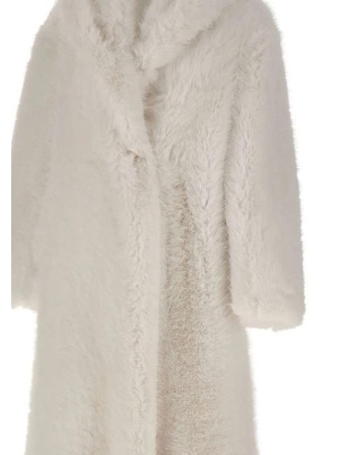 BB COUTURE Jas Met Capuchon in het White
