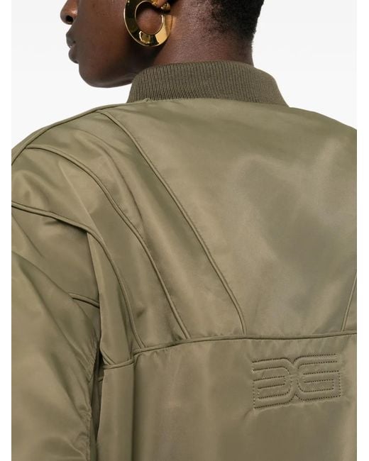 Gestuz Green Gzaurora Quilted Zip Jacket