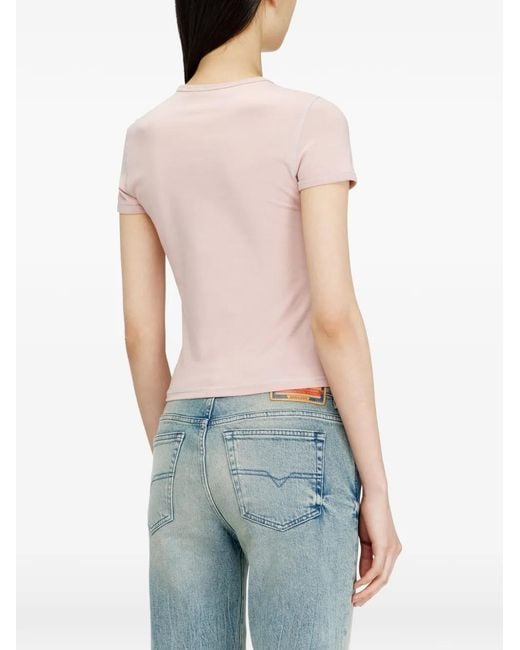DIESEL Pink T Uncuties Long S3