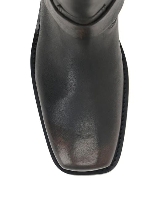 Paris Texas Black Roxy 45Mm Leather Biker Boots