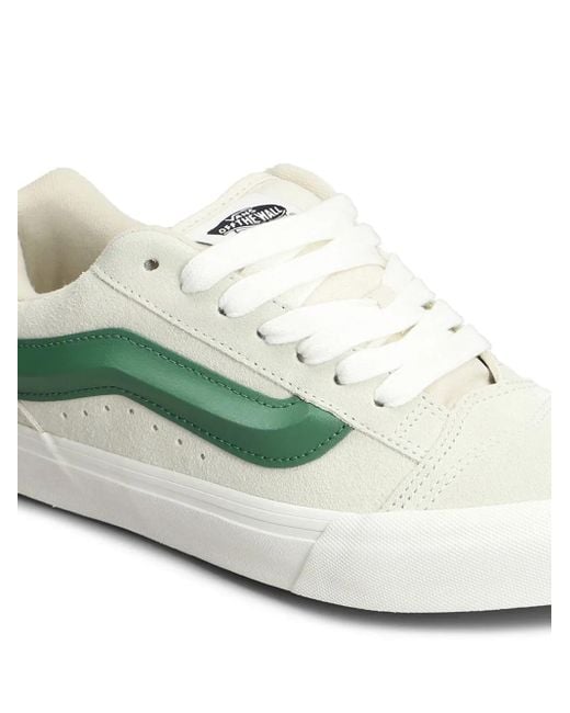 Vans Green Knu Skool Sneakers for men