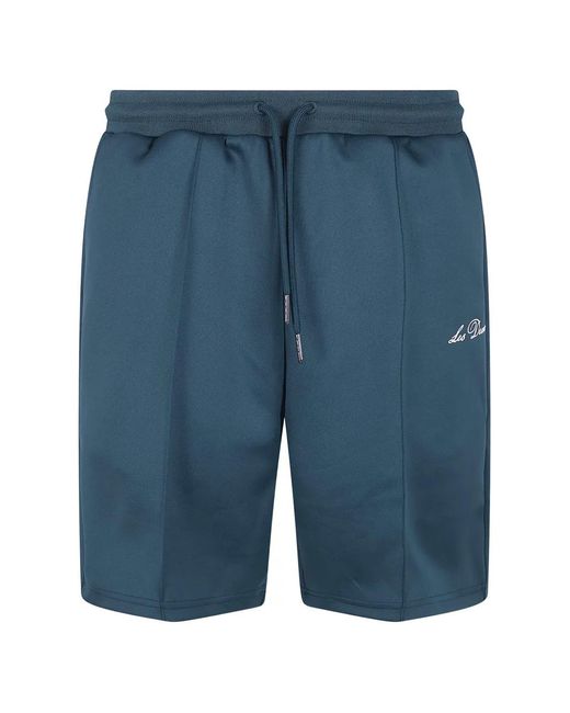 Les Deux Blue Ballier Drawstring Shorts for men
