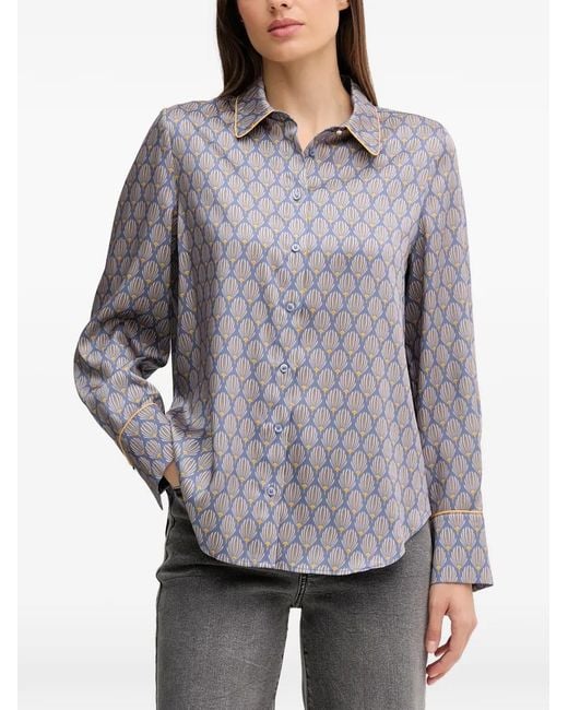 Joop! Gray Blia Blouse