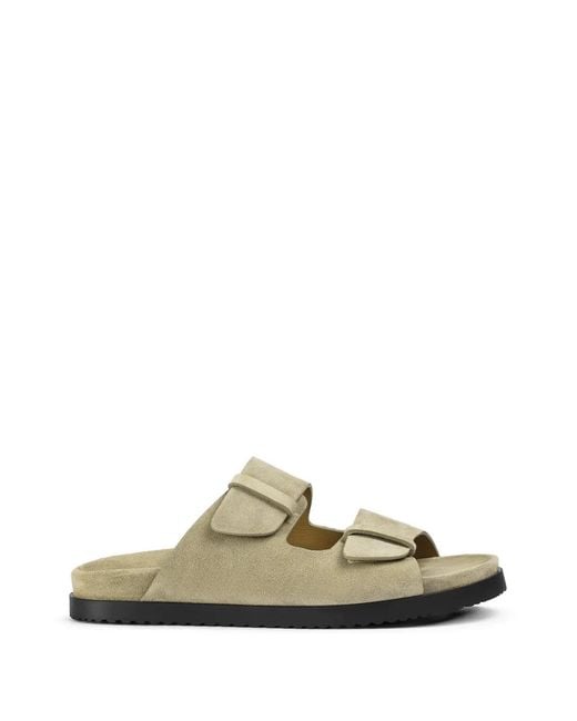 Doucal's Multicolor Sandales En Daim À Double Brides for men