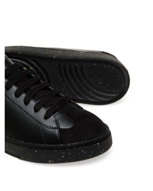 Bally Black Lace-up Leather Sneakers for men