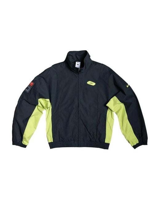 Nike X Patta Bomberjack Met Vlakken in het Blue voor heren