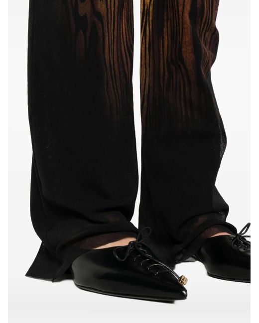 Jean Paul Gaultier アブストラクトパターン パンツ Gray