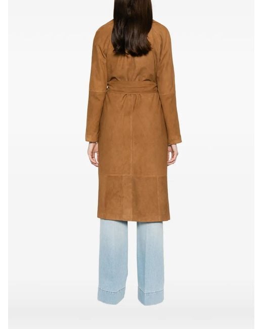Manteau Yava Arma en coloris Brown