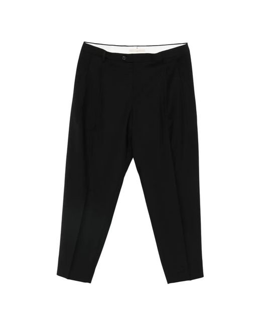 Briglia 1949 Black Pleat Trousers for men