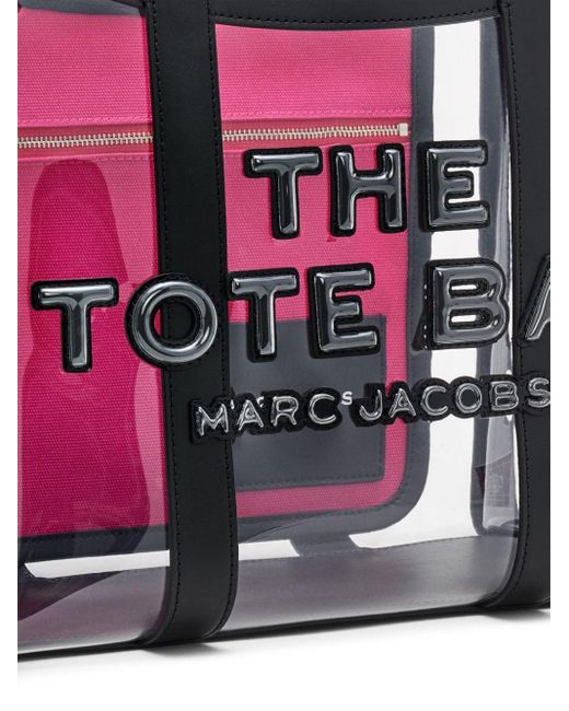 Sac cabas The Medium Tote Bag Marc Jacobs en coloris Red
