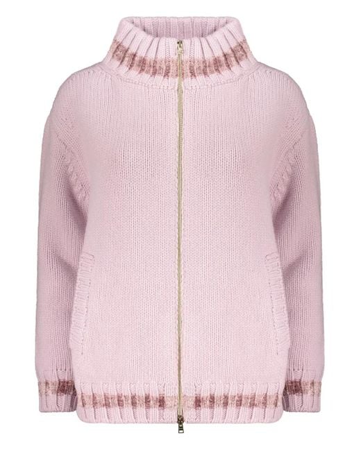 Herno Pink Cardigans