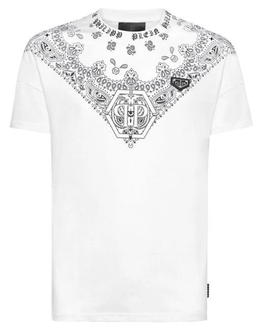 T-shirt Philipp Plein pour homme en coloris White