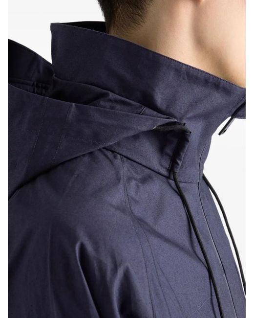 Prada Blue Cotton Jacket for men