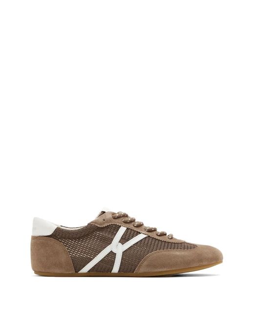 Veronica Beard Brown Riviera Sneakers