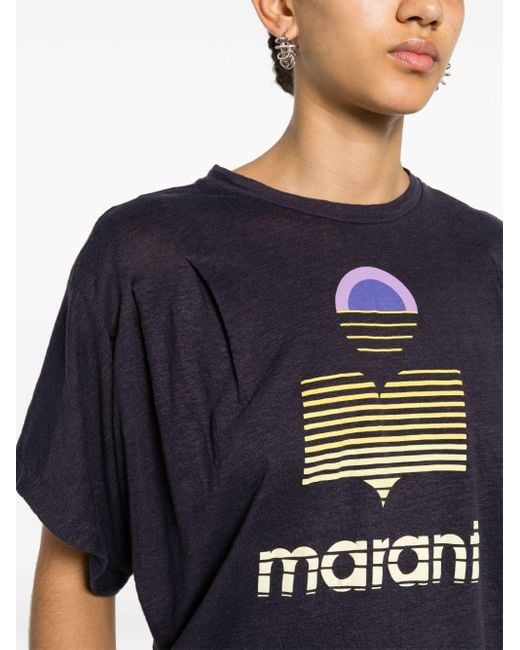 Isabel Marant Blue Kyanza T-Shirt