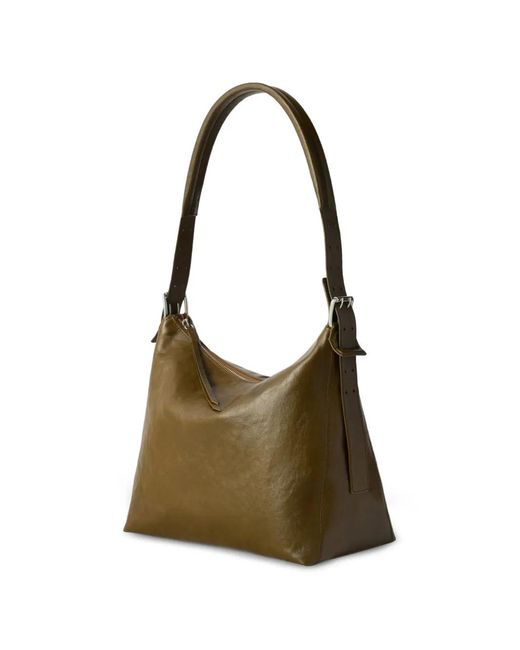 Lemaire Green Small Belted Bag