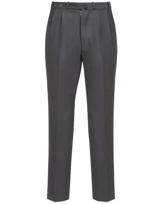Maison Margiela Gray British Mohair Trousers for men