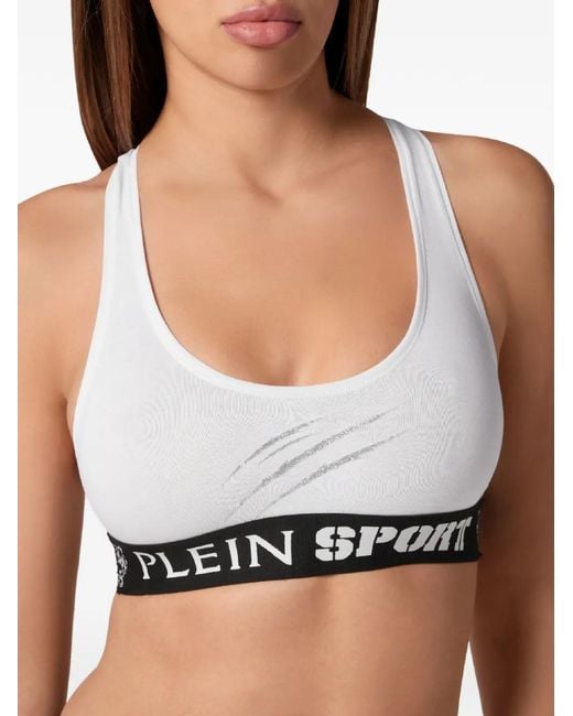 Philipp Plein White Logo-Band Underwear Set