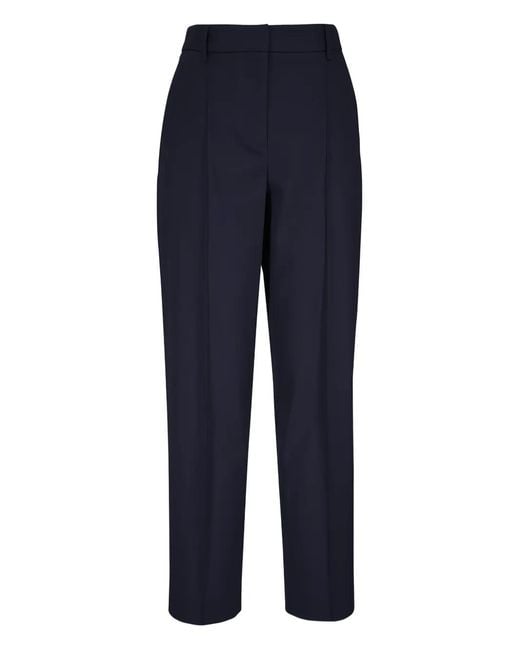 Twp Blue Harrison Midnight Panelled Trousers