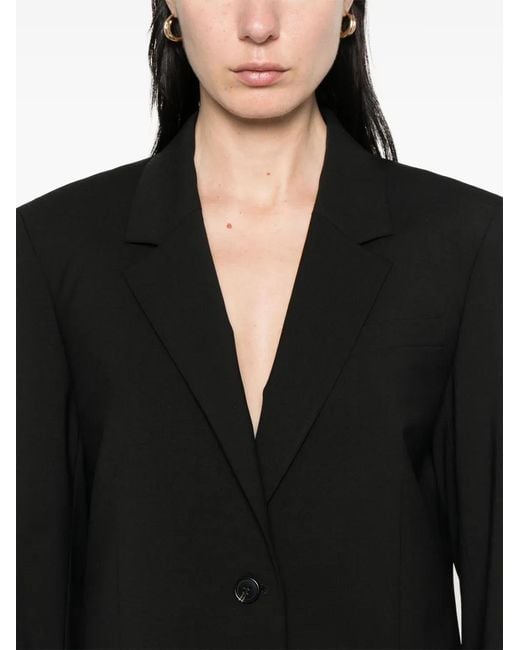 Theory Black Single-Breasted Blazer