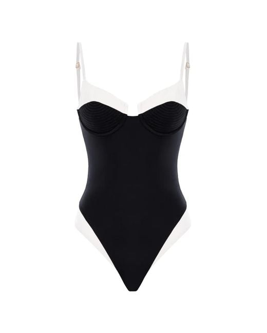 Noire Swimwear Black One-Piece Swimsuit