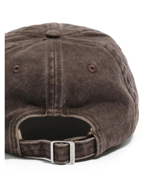Bimba Y Lola Brown Lettering Baseball Cap