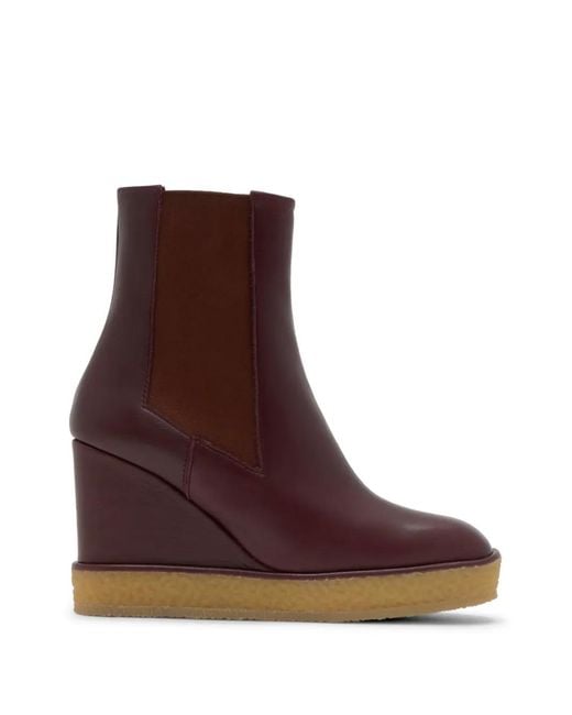Castaner Brown Bambola Wedge Ankle Boots