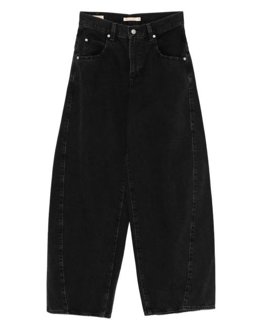 Levi's Black Super Baggy Barrel Open Mind