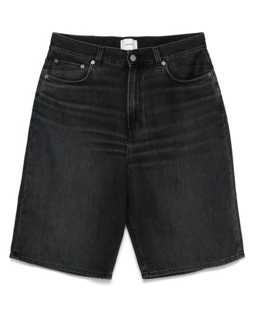 Haikure Black Jo Denim Shorts for men