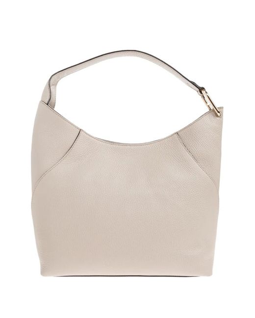 Furla White Leather Bag