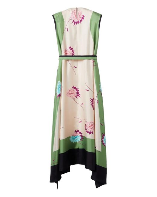 LaDoubleJ Green San Carlo Maxi Dress