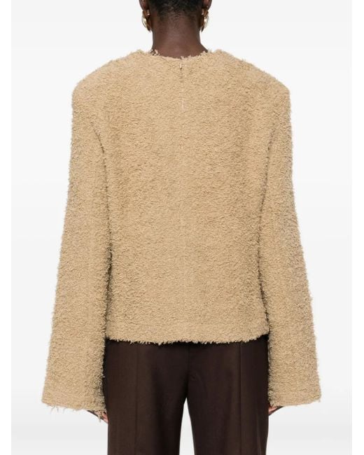 Séfr Natural Virgin Wool-Blend Jumper